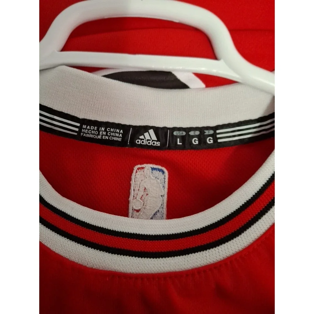 Chicago Bulls Adidas Dwyane Wade Large 14/16 Basketball‎ Jersey